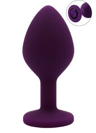 Plug bijou violet Medium - DB-RY068PUR